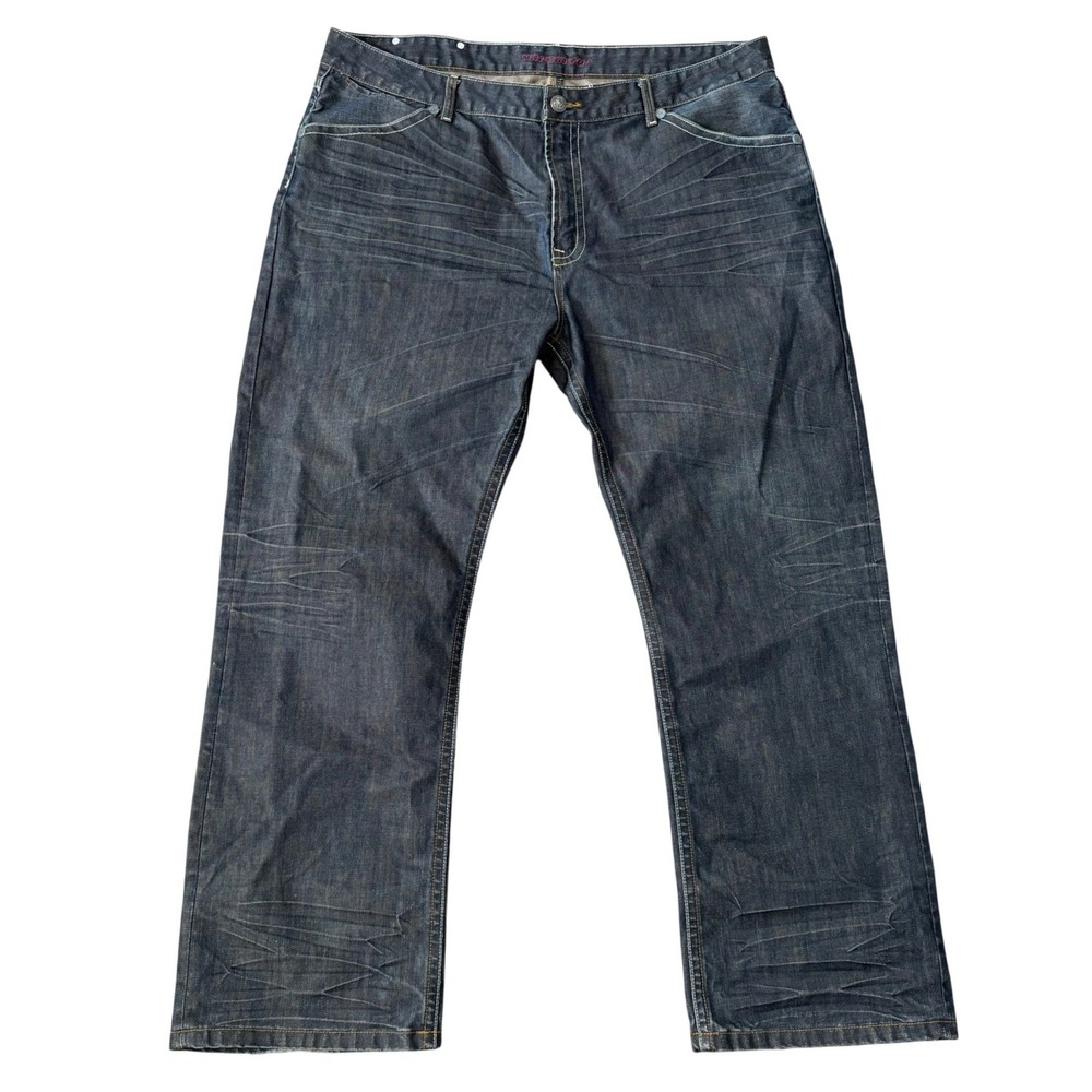Stone Touch Jeans Sz 40X32 Dark Denim Casual Streetwear
